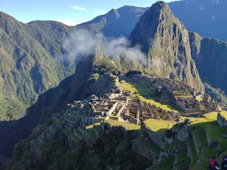 The final view of Machu Picchu on the last day of the Inca Trail