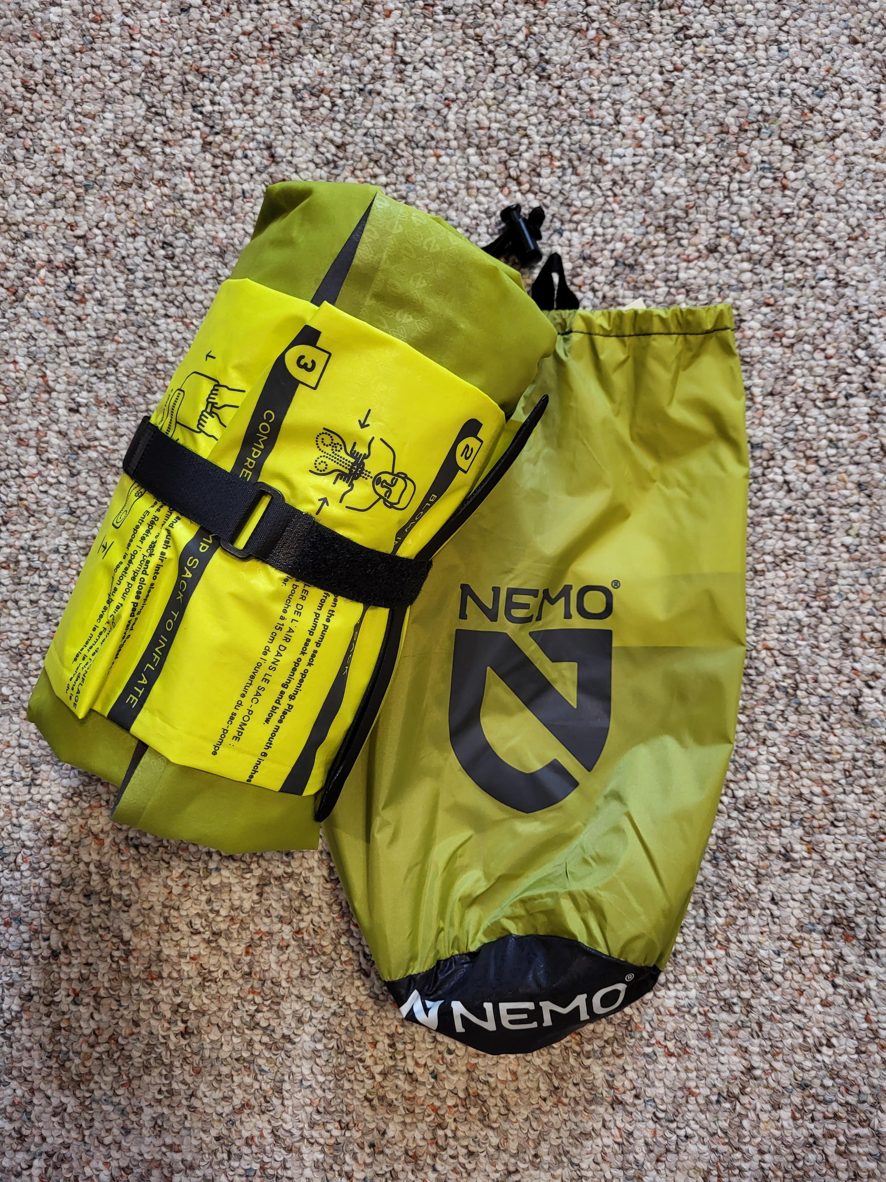 Nemo lightweight sleeping pad