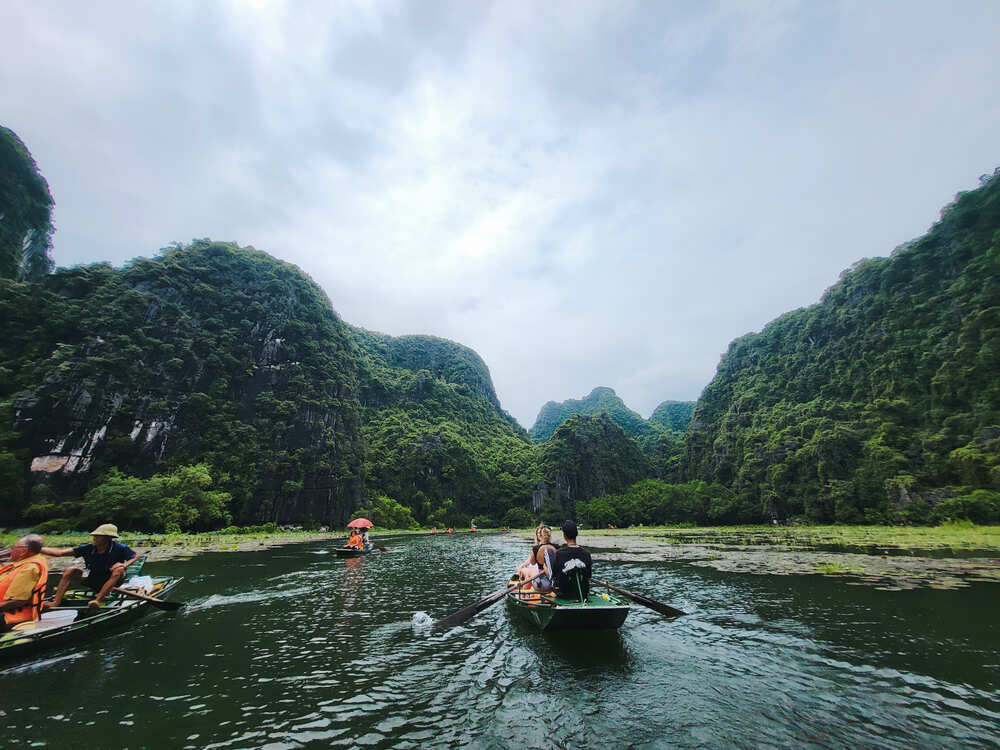 Tam Coc River Boat Ride