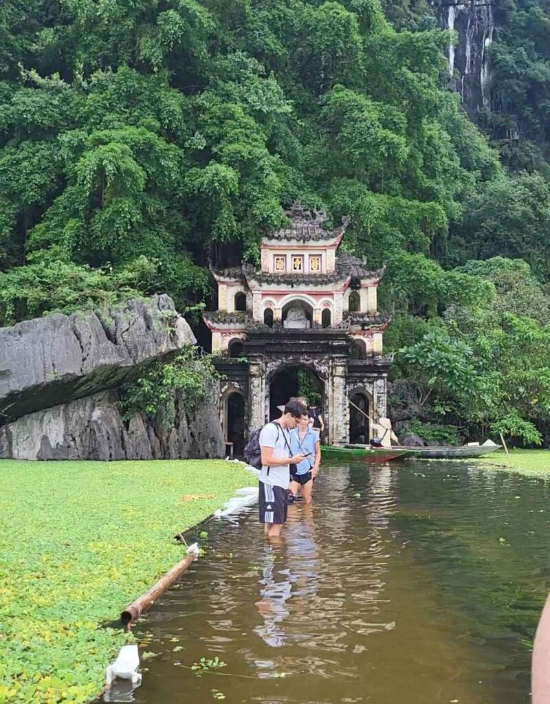 Bich Dong Temple entrance in Ninh Binh, Vietnam
