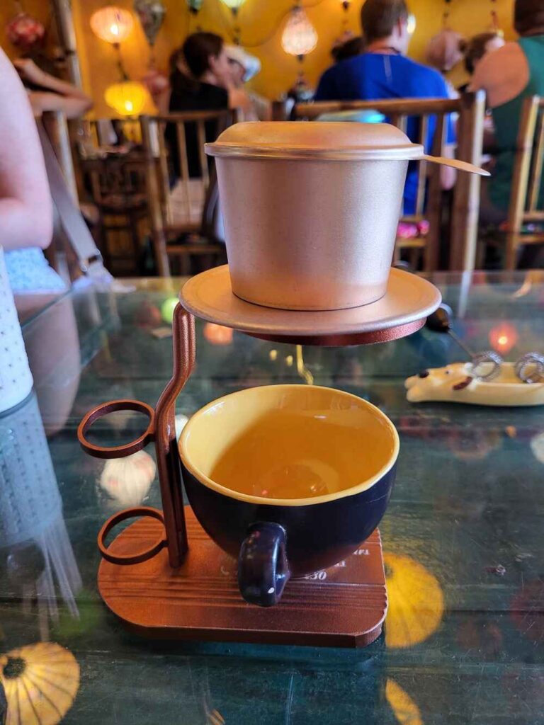Vietnamese coffee philter - the phin