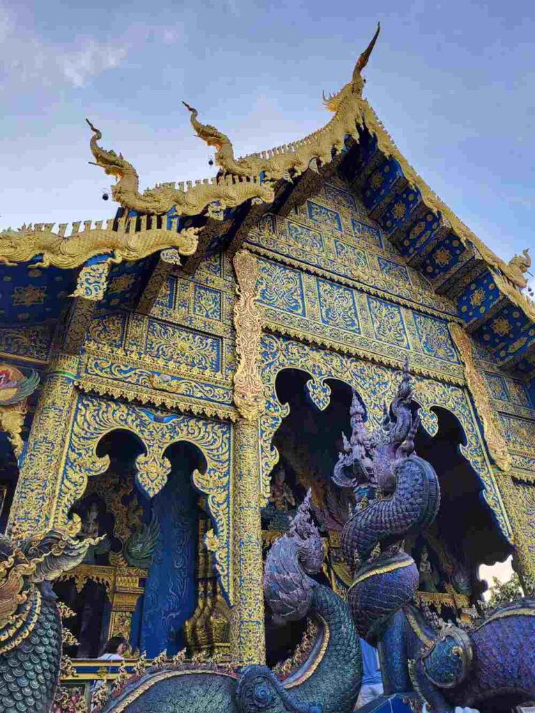 The Blue Temple Entrance