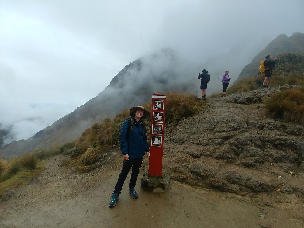 The highest point on the inca trail is called dead womans pass