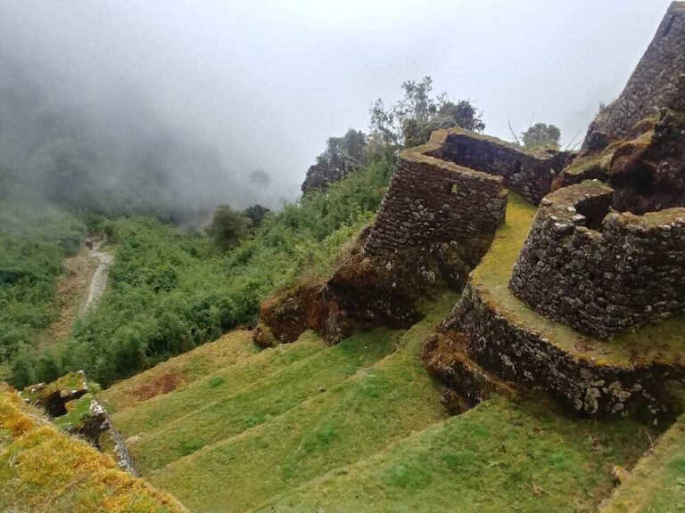 A Look of Peru Terrace Farming Ruins