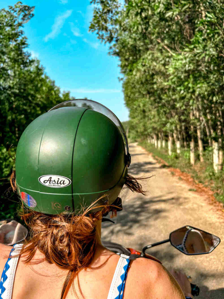 Driving through Phong Nha, Vietnam