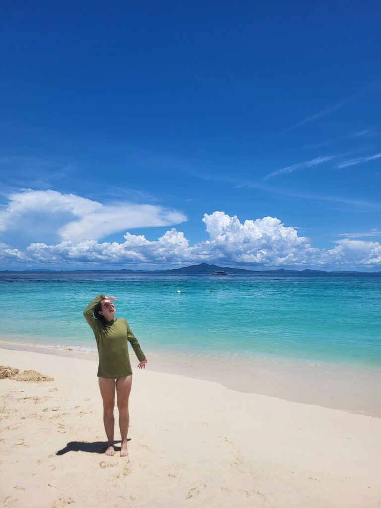 The blue waters of southern Thailand!
