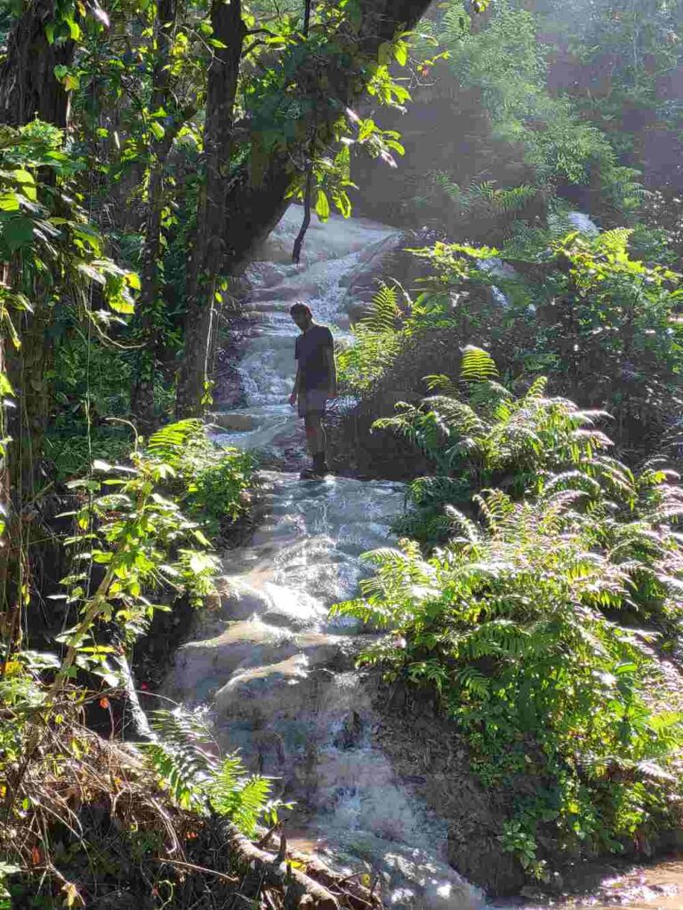 The stick waterfalls, Chiang Mai, Thailand