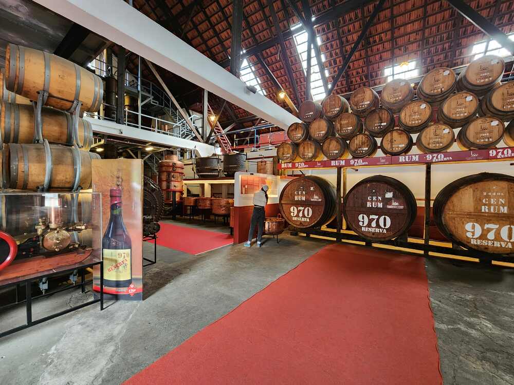 The North Mills Distillery In Porto Da Cruz, Madeira Island.